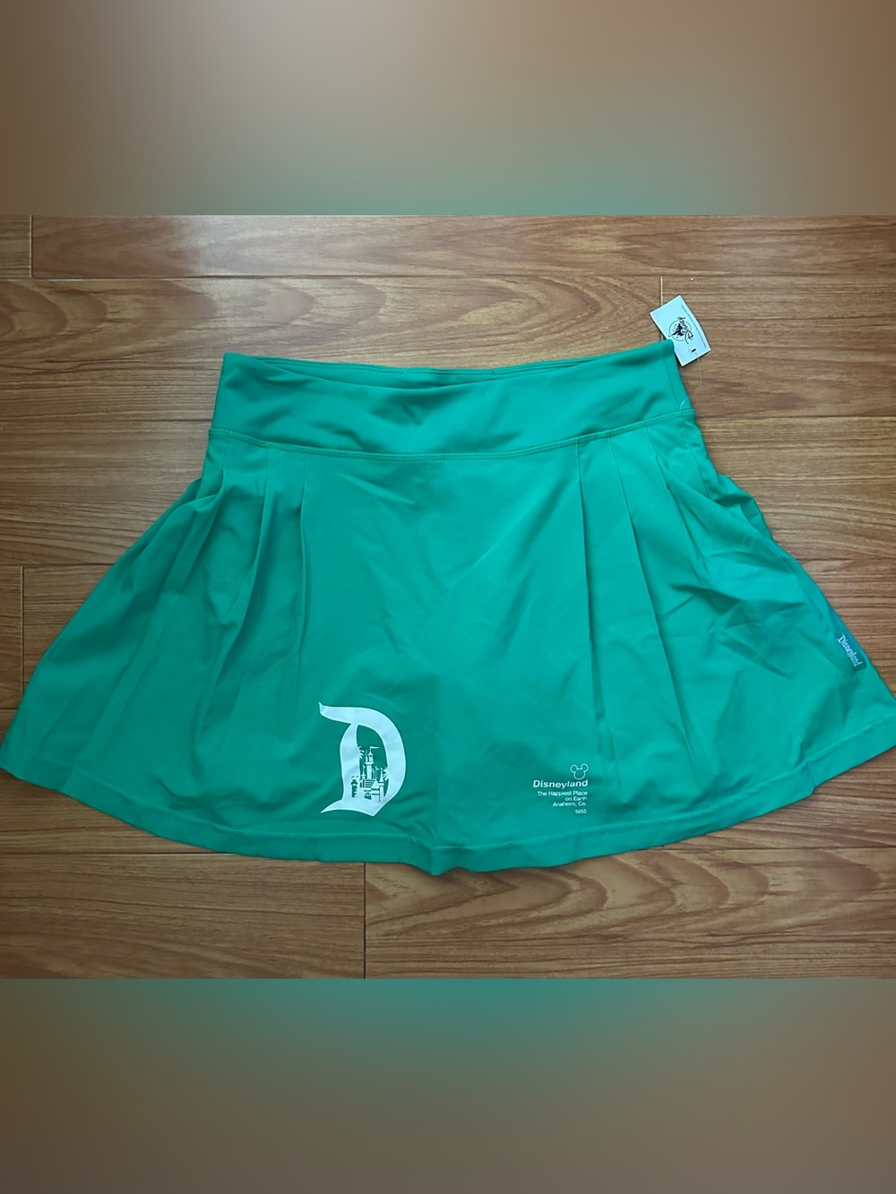 Disney Green Athletic Skort - Size Large